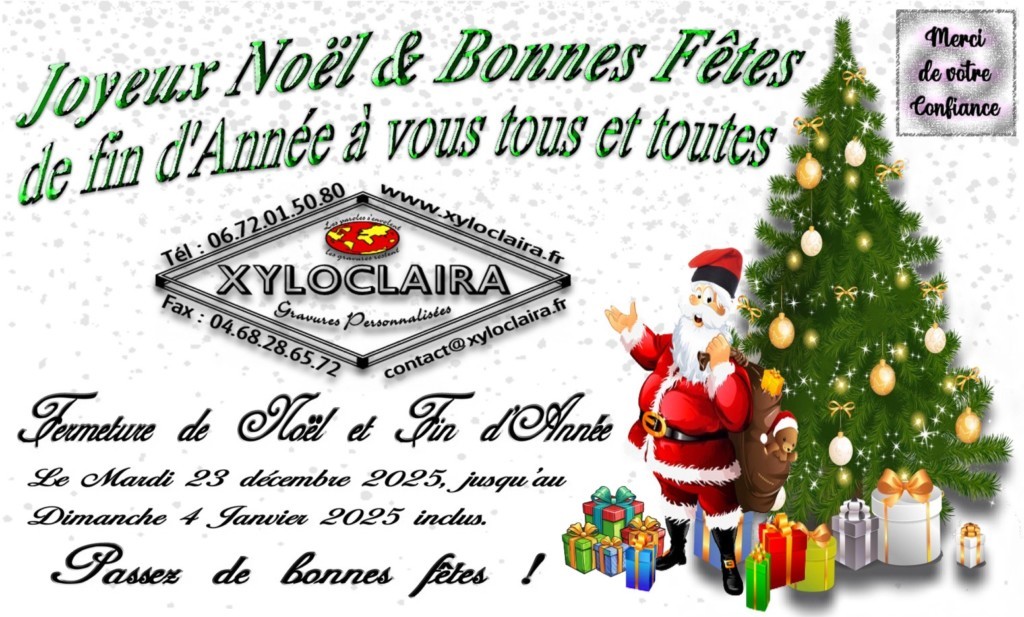 Joyeux Noël XyloClaira