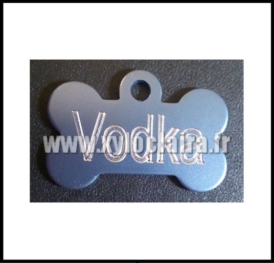 Médailles d'Animaux os alu vodka
