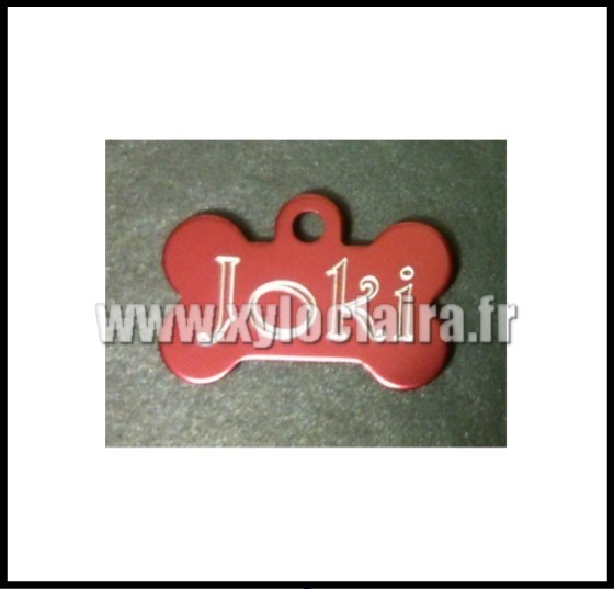 Médailles d'Animaux os alu joki