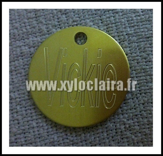 Médailles d'Animaux laiton vickie