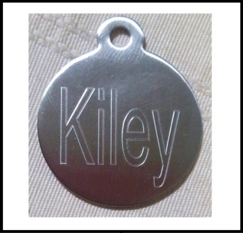 Médailles d'Animaux acier inox kiley