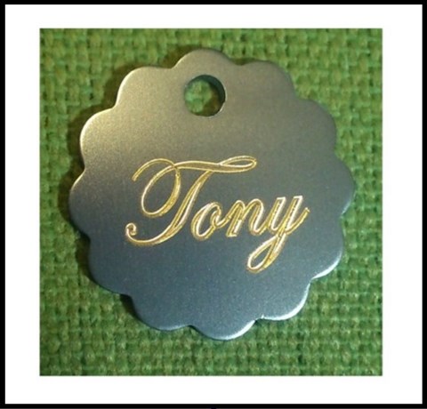 Médailles d'Animaux nuage alu tony