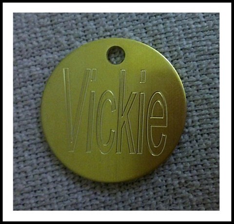 Médailles d'Animaux laiton vickie