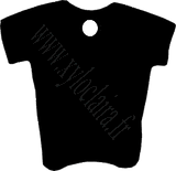 Tee-Shirt alu anodisé noir