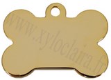 Os doré médaille d'animaux qualité bijouterie
